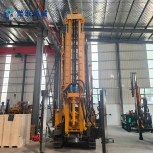 Impianto di Perforazione per Esplorazione Mineraria, 800m, Idraulico, Telecomandato, Alimentato a Diesel, Pompa per Trivellazione Pozzi d'Acqua - Product Image 6