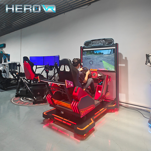 HEROVR Popular GT Racing Simulator with Professional Driving Experience for Entertainment Venue