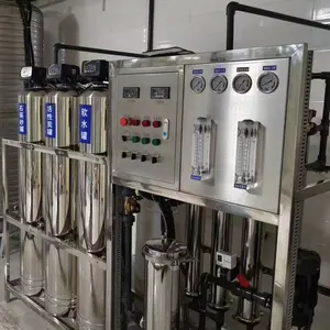 Filter Kecil 500LPH Sachet Air Osmosis Terbalik Instalasi Pengolahan Air Sistem Ro Filter Pemurni Air Rumah RO Pemurnian