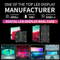 Pantalla LED de 4*3m, Panel LED de 500*1000, Pantalla LED P2.9 P3.91 para Alquiler en Escenarios, Pantalla LED para Interiores y Exteriores