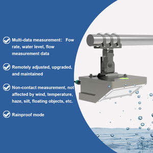3 in 1 sungai, danau, waduk, pemantauan aliran tangki <span class=keywords><strong>radar</strong></span> kecepatan permukaan air, tingkat, Sensor tingkat air - Product Image 4