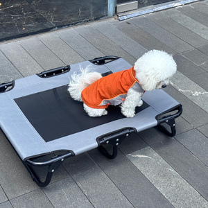 SANQIANG lit de camp pour animaux de compagnie Ventilation lit pour chien pliable hors du sol lit pour animaux de compagnie surélevé pour cochons d'Inde Hamsters et chatons - Product Image 6