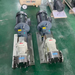 Độ nhớt cao chất lỏng rotor bơm tự mồi chuyển tích cực quay bơm sô cô la Stator ROTARY Thùy bơm cho mật ong - Product Image 6