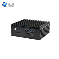 PC embarqué sans ventilateur haute performance Intel I3 I5 I7 Double HD 2 LAN 8 USB M.2 NVMe Large plage de température -10°C ℃ ~50 ℃   pour kiosque d'affichage numérique