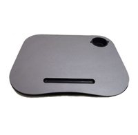 Plateau pour ordinateur portable avec lumière LED, plateau pour ordinateur portable rembourré, bureau pour ordinateur portable scolaire