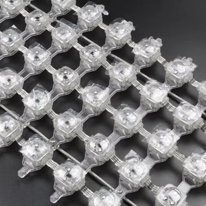 Tenda a Rete Flessibile <span class=keywords><strong>LED</strong></span> IP67 a Colori P50 SMD3535 per Esterni, Impermeabile, Luminosità 7000cd, Leggibile alla Luce Solare, Garanzia 3 Anni - Product Image 1