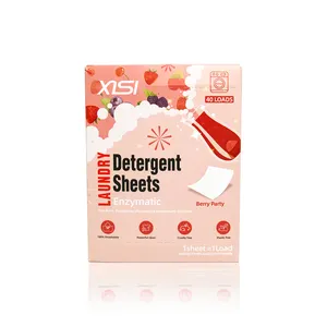 Soap Eco-Friendly Laundry Detergent As Laundry Pods High Quality Mild Formula Laundry Soap Sheets