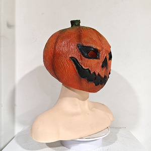 Máscara <span class=keywords><strong>de</strong></span> Látex <span class=keywords><strong>de</strong></span> Cabeza <span class=keywords><strong>de</strong></span> Calabaza para Halloween, Disfraz <span class=keywords><strong>de</strong></span> Terror, Accesorios Esenciales para Fiestas <span class=keywords><strong>de</strong></span> Disfraces, Casas Encantadas, Salas <span class=keywords><strong>de</strong></span> <span class=keywords><strong>Escape</strong></span>, Aterrador - Product Image 3