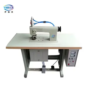 Máquina de corte de costura, grande venda quente de produção popular não-tecido fecho de couro ultrassônico
