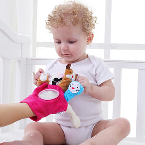 Professionale produttore di fatto i vostri propri disegni bella guanto giocattolo del bambino della peluche per la promozione - Product Image 3