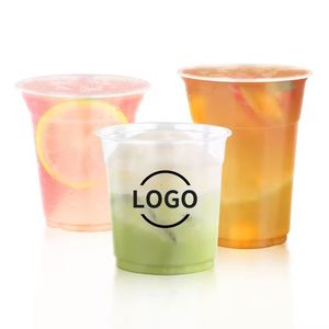 Vasos Desechables Transparentes de PET de Pared Simple para Té de Burbujas, 360ml/500ml/600ml/700ml con Tapas para Bebidas Frías - Product Image 1