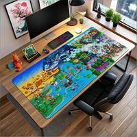 Tapis de souris de jeu XXL personnalisé, imprimé, antidérapant, base en caoutchouc naturel, tissu imperméable