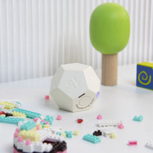 Mini 12-seitiger Würfel-<span class=keywords><strong>Timer</strong></span> <span class=keywords><strong>11</strong></span> vor eingestellte Zeiten Selbstdisziplin <span class=keywords><strong>Timer</strong></span> für ADHS-Management für Workout Study Kitchen Cooking - Product Image 5