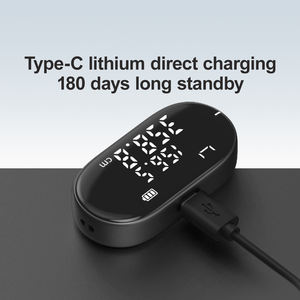 Mini règles de mesure flexibles Surfaces incurvées plates règle électronique télémètre à rouleaux de roue mesure longue Distance - Product Image 4