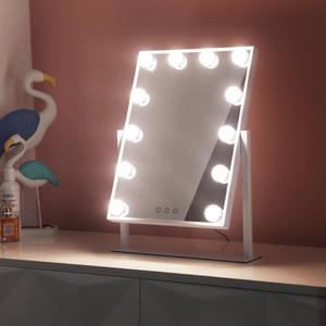 360 grados giratorio 12 bombillas <span class=keywords><strong>Led</strong></span> <span class=keywords><strong>Hollywood</strong></span> estilo vanidad espejo con <span class=keywords><strong>luces</strong></span> regulable - Product Image 4