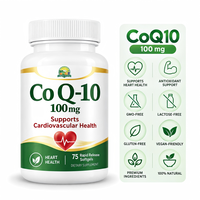 Compléments alimentaires COQ10 en capsules pour soutenir l'énergie des adultes avec multivitamines - Vegan et sans gluten