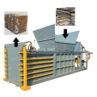 Presse à balles compacteuse horizontale automatique pour bouteilles en PET et déchets plastiques