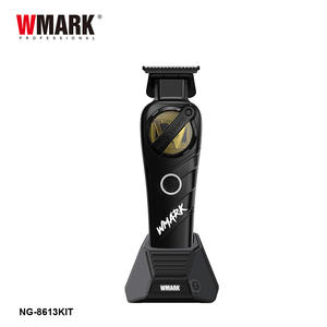 Kit de Barbier WMARK NG-8613KIT <span class=keywords><strong>Tondeuse</strong></span> à Cheveux Rechargeable avec Batterie Écologique pour <span class=keywords><strong>Homme</strong></span> <span class=keywords><strong>Tondeuse</strong></span> de Précision Noir Haute Vitesse pour Salon - Product Image 4
