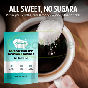 <strong>Blend</strong> Sugar Substitute Monkfruit Extract D <strong>Allulose</strong> <strong>Powder</strong> 454g <strong>Allulose</strong> <strong>Monk</strong> <strong>Fruit</strong> Sweetener - Product Image 3