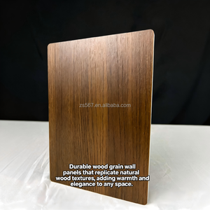Panel de Pared de PVC con Acabado de Madera Impermeable para Interiores de Hoteles y Apartamentos, Revestimiento de Paredes con Garantía de Más de 5 Años - Product Image 5
