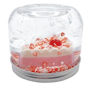 Juguetes Montessori a granel, juguete blando de comida de juguete, estilo pastel de fresa en rodajas, slime de mantequilla blanco y rosa, paquete de regalo para niños, kit de slime DIY - Product Image 1