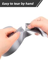 Échantillon gratuit et fabricant de rubans de haute qualité ruban de toile de conduit facile à déchirer à la main emballage d'étanchéité en film PE