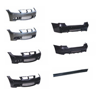 Paket Body Kit Gaya M3 untuk BMW Seri 3 E90 2005-2011, Termasuk Bumper Depan, Bumper Belakang, Side Skirt, dan Grille