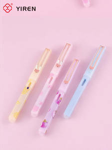 YIREN simpatico cartone animato penna cancellabile blu penna a inchiostro con gomma forniture per la scuola cancelleria per ufficio all'ingrosso - Product Image 3