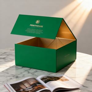 Setp Hot Sale Free Design Customized Logo Luxury Cardboard Collapsible Matt LaminationCosmetic Set Magnetic Closure Gift Box - Product Image 2