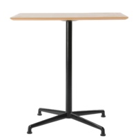 Table de bar carrée moderne en métal et bois, idéale pour la maison, le salon, l'hôtel et les centres commerciaux – Offre Spéciale