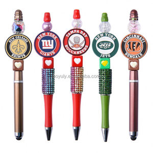 ลูกปัดโลโก้ทีมกีฬา NFL ขายส่ง สำหรับตกแต่งปากกา รุ่นนิวออร์ลีนส์ - Product Image 5