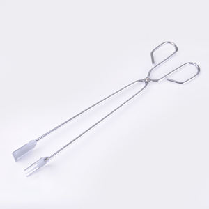 <span class=keywords><strong>Pince</strong></span> à aliments de cuisson, <span class=keywords><strong>pince</strong></span> à <span class=keywords><strong>ciseaux</strong></span> à pain pour <span class=keywords><strong>barbecue</strong></span>, outils en acier inoxydable, robot culinaire en métal, ensemble de bols à noix de coco pour <span class=keywords><strong>barbecue</strong></span>, 2 par kit - Product Image 1