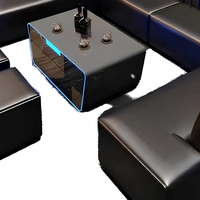Mobilier commercial pour restaurant, café, boîte de nuit : Banquette et chaise modernes de style contemporain en PU pour café