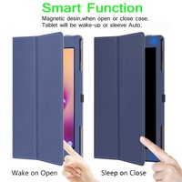 Standı Coque Samsung Galaxy Tab için A7 Lite 2021 8.7 T220 T225 kılıf manyetik akıllı PU kapak