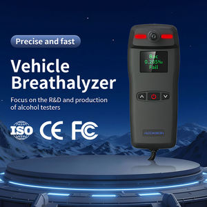 RS232-Kommunikation Fahrzeug-Alkoholtester Fahrzeugmontierter Elektrochemischer Sensor CE ROSH FCC Zertifizierter Atemalkoholtester - Product Image 2