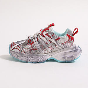 2025 printemps nouvelles chaussures pour femmes Torre semelle épaisse Couple hommes et femmes rétro Sneaker Paris sangle - Product Image 1