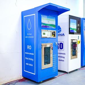 Distributeur d'eau RO extérieur personnalisé pour écoles, usines, centres commerciaux, avec QR code, jetons et filtres multiples - Product Image 3