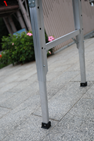 Plate-forme de travail pliable en aluminium réglable en deux étapes