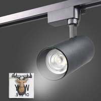 Projecteur sur rail LED COB réglable en gros 10W 20W 30W en aluminium pour magasin, hôtel, exposition