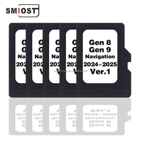 SMIOST 16GB Micro TF Navigation GPS logiciel de voiture Portable Europe CT200 LX570 Gen9 V1 pour les modèles de voiture Lexus