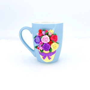 Nouveauté 2022 Meilleure <span class=keywords><strong>tasse</strong></span> à café en céramique en argile polymère faite à la main pour <span class=keywords><strong>maman</strong></span>, <span class=keywords><strong>tasse</strong></span> à café pour un cadeau - Product Image 6