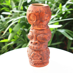 Hot Sale Handmade Ceramic <strong>Skull</strong> <strong>Mug</strong> Head Stack Tiki <strong>Mug</strong> Cocktail Ceramic Tiki Tumbler <strong>Skull</strong> Bone <strong>Mug</strong> for Tiki bar - Product Image 6