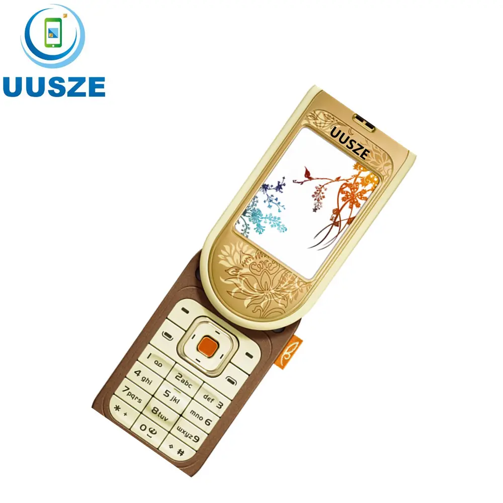 Arabic CellPhone UK Russian Flip Mobile Phone Fit for Nokia 7370 7373 7020 3710 6060 2760 6101 7070 105 106 3310 6300 6230 8210