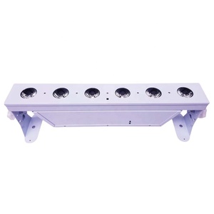 Projecteurs LED sans fil DMX 6x18W RGBWA UV IP65 6-en-1 avec application et télécommande IR pour mariages, DJ et événements - Product Image 2