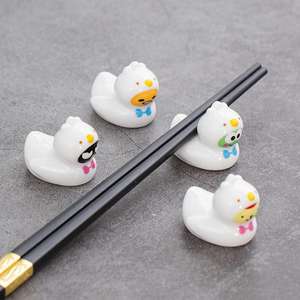 ที่วางตะเกียบเซรามิกแลนเด้, ตุ๊กตาการ์ตูน, อิโมติคอน, น่ารัก, งานฝีมือ, ของขวัญสำหรับรถยนต์ - Product Image 3