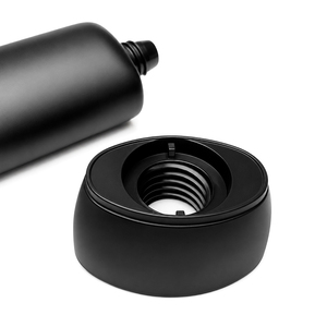 Luxury Black <b>Plastic</b> Cosmetic Squeeze <b>Tube</b> with Gold Electroplated Screw Cap - Product Image 4