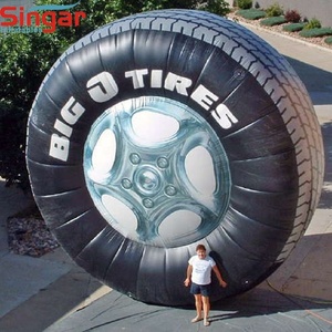 الإعلان مع شعار نفخ إطار السيارة - Product Image 4