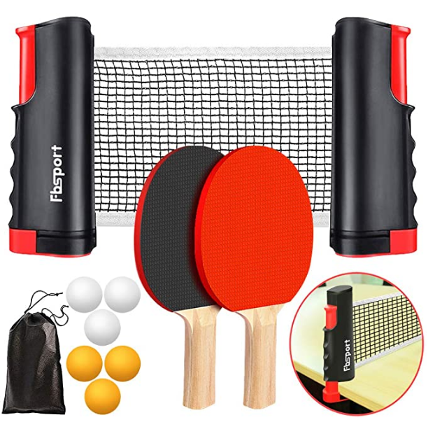 Cheap Price Table Tennis Sets 2 Rackets with 4 Balls Pingpong Net