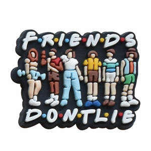 Dijes de PVC Unisex para Zapatos con Diseño de Dibujos Animados de <span class=keywords><strong>Stranger</strong></span> <span class=keywords><strong>Things</strong></span>, Accesorios Desmontables para Zapatos de Playa, Decoración Transfronteriza para Calzado - Product Image 4