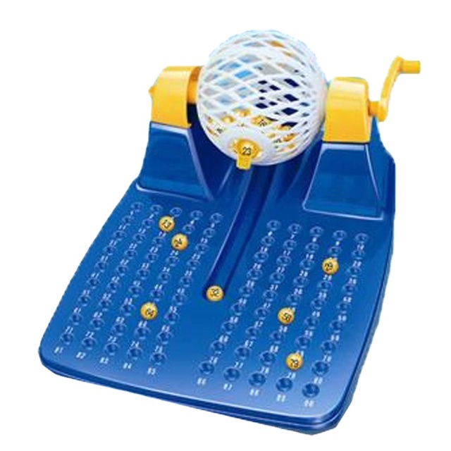 90 Number 24 Cards Family Fun Plastic Machine Bingo Toys